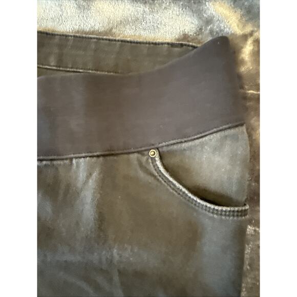 ASOS Women Black Jegging Pants 34wx34L Size 16 Maternity Stretch - Picture 4 of 9